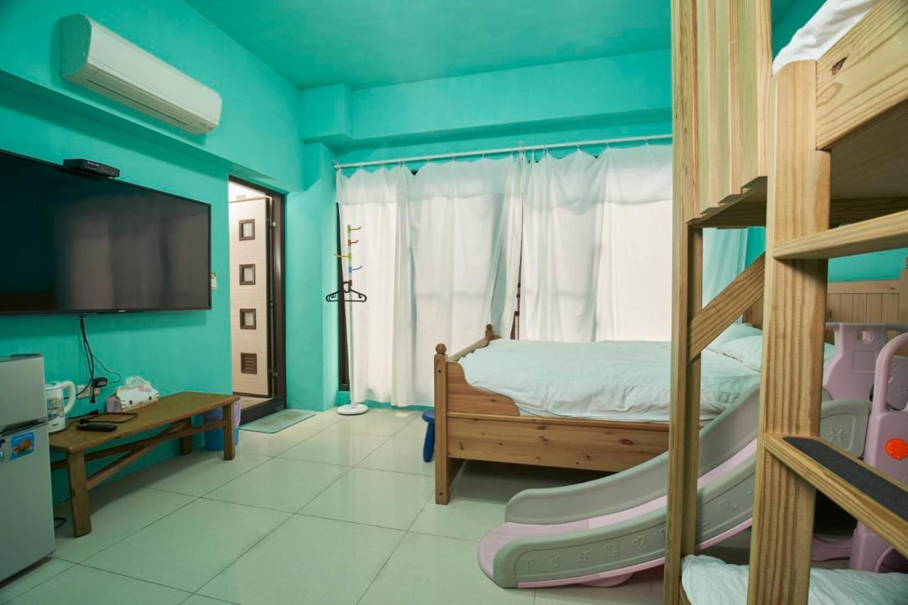 Momo民宿 溜滑梯 Apartment Донгшан Екстериор снимка